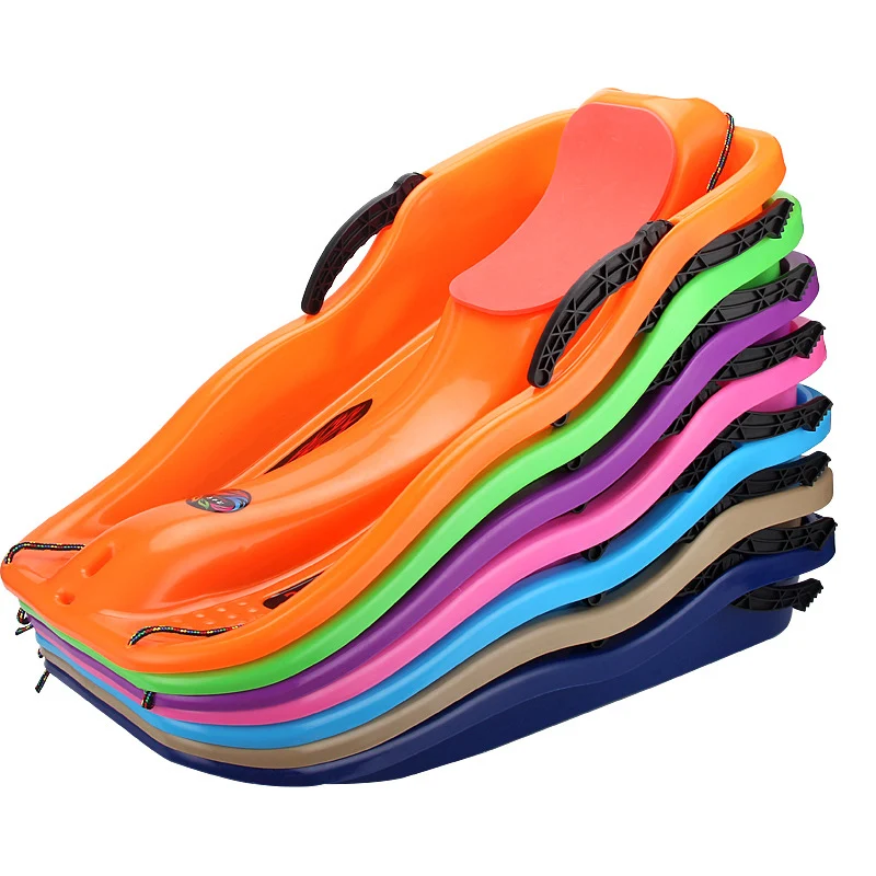 Plastic Snowboard sleigh with brake and cushion lengthened and thickened grass skiing board wholesale
Plastic Snowboard sleigh with brake and cushion lengthened and thickened grass skiing board wholesale