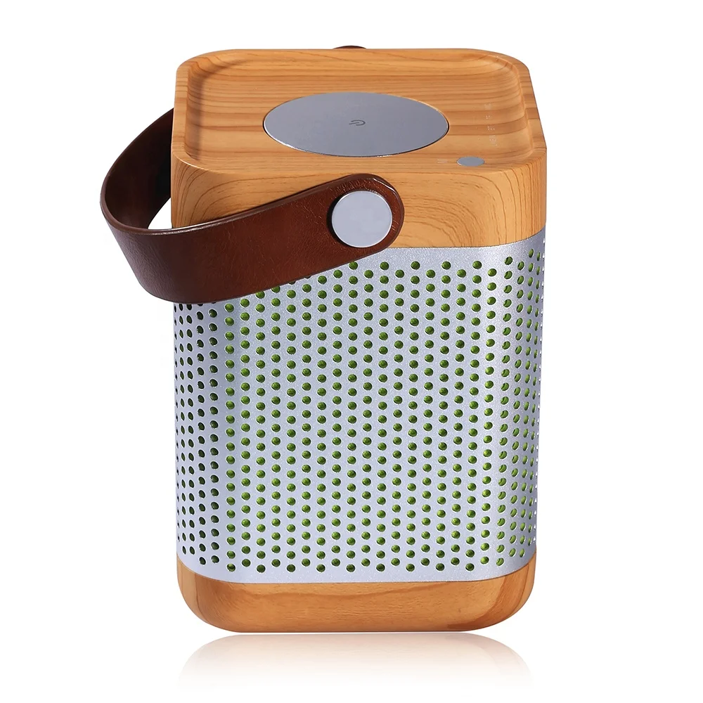 custom simple modern 360 degree surround sound portable mini retro outdoor wooden metal wireless blue tooth karaoke speaker
custom simple modern 360 degree surround sound portable mini retro outdoor wooden metal wireless blue tooth karaoke speaker