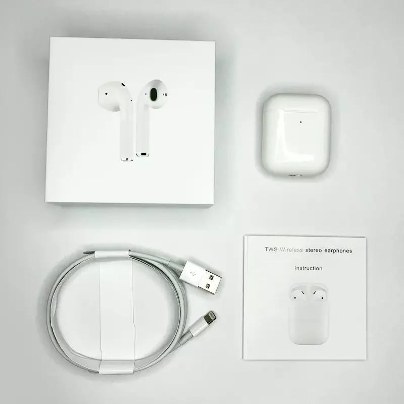 Original i200 TWS 1:1 Air 2 Smart Sensor Touch i100 i500 i600 i800 Earphones Pop-up Real Capacity Wireless Earbuds - ANKUX.COM