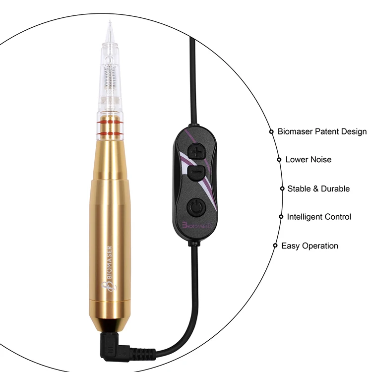 Biomaser Eyebrow Tattoo Permanent Makeup Machine Kits with wholesale price, Black,gold,rose gold
Biomaser Eyebrow Tattoo Permanent Makeup Machine Kits with wholesale price, Black,gold,rose gold