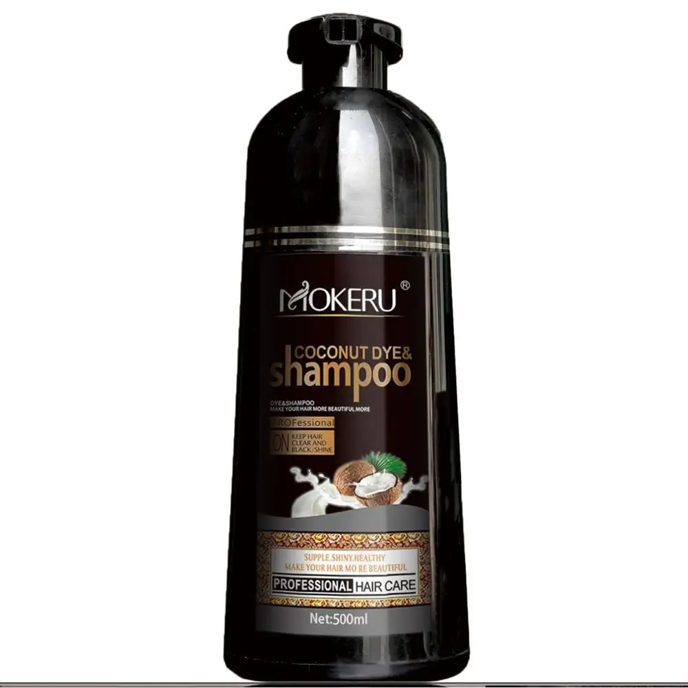 Dropshipping Wholesale Mokeru Natural Black Hair Color Shampoo Hair Dye Black Shampoo For Covering White Hair
Dropshipping Wholesale Mokeru Natural Black Hair Color Shampoo Hair Dye Black Shampoo For Covering White Hair