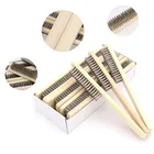 205*25mm Wooden Handle Steel or Brass Wire Brush with High Quality