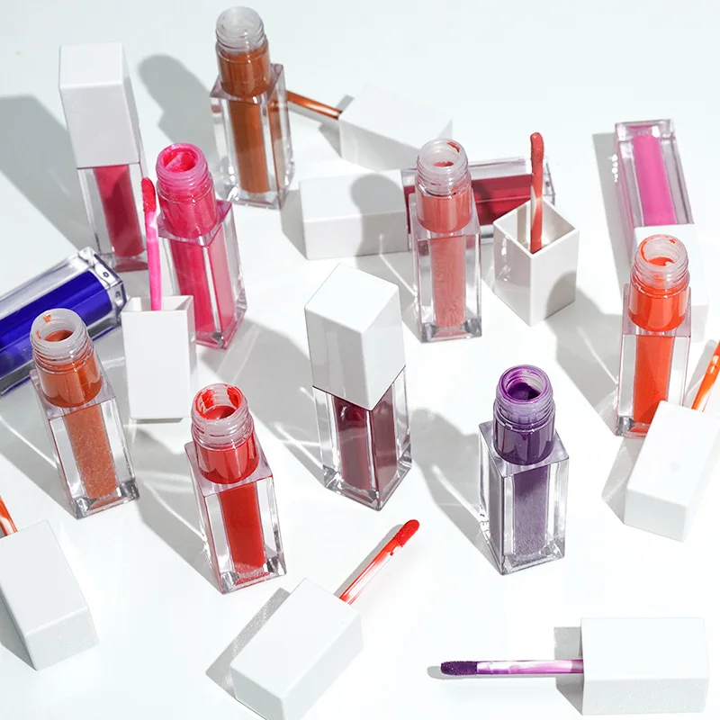 High quality matte lipstick cruelty free new 30colors white tube customised liquid lipstick 
High quality matte lipstick cruelty free new 30colors white tube customised liquid lipstick