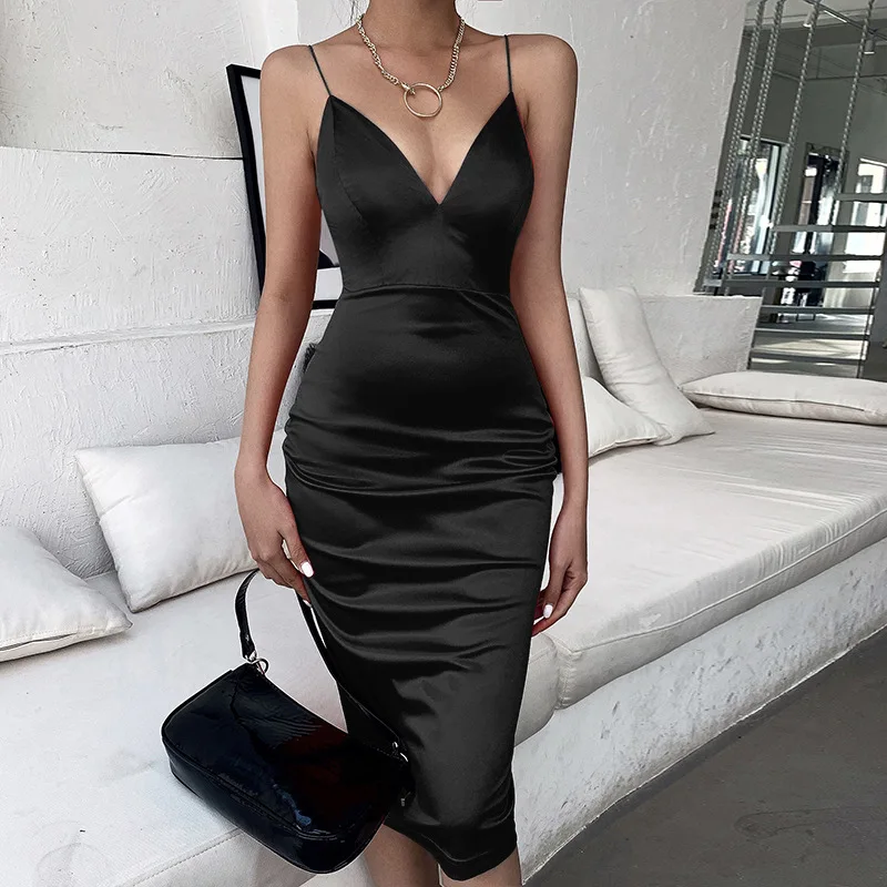 2020 new arrivals fashion V neck sleeveless women luxury maxi long summer satin slip evening dress
2020 new arrivals fashion V neck sleeveless women luxury maxi long summer satin slip evening dress