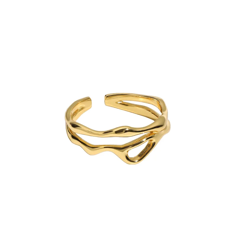 Free Form Irregular S925 Sterling Silver Open Ring For Female or Women Birthday Gift Anniversary Day Party Wear Jewelry
Free Form Irregular S925 Sterling Silver Open Ring For Female or Women Birthday Gift Anniversary Day Party Wear Jewelry