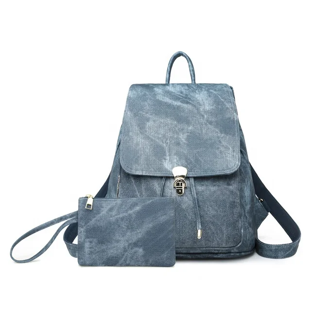New PU Lightweight Backpack Women's Denim Pattern Suit Backpack Retro Style Waterproof Handbag, Khaki,blue, black, pink, gray
New PU Lightweight Backpack Women's Denim Pattern Suit Backpack Retro Style Waterproof Handbag, Khaki,blue, black, pink, gray