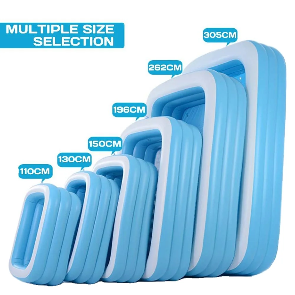 Outdoor Swimming Pool For Kids Inflatable For Family Adult And Children, Blue+white
Outdoor Swimming Pool For Kids Inflatable For Family Adult And Children, Blue+white