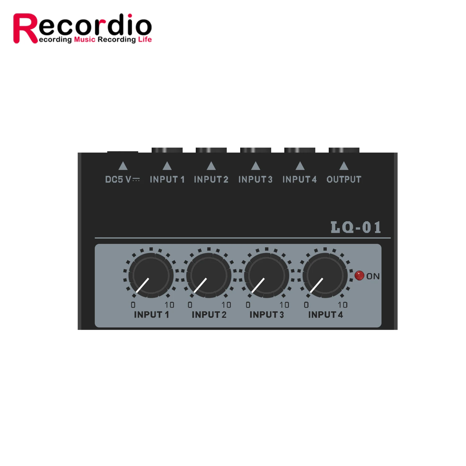 GAX-LQ01 4-in 4-Out Audio Frequency Divider Audio Mixer Can Be Used For Online Multi-Platform Live Broadcast Of Stage Show
GAX-LQ01 4-in 4-Out Audio Frequency Divider Audio Mixer Can Be Used For Online Multi-Platform Live Broadcast Of Stage Show