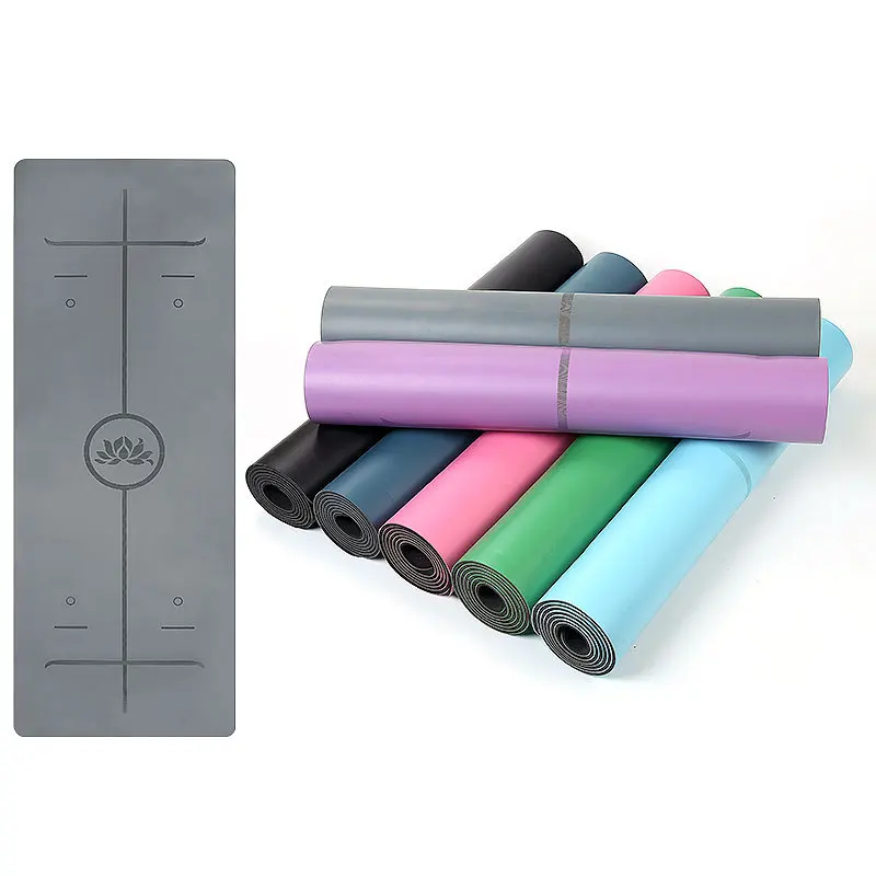 Drop shipping eco friendly pilates pu rubber yoga mat Position Line Fitness pu rubber yoga mat waterproof Anti Slip pu yoga mat, Customized color
Drop shipping eco friendly pilates pu rubber yoga mat Position Line Fitness pu rubber yoga mat waterproof Anti Slip pu yoga mat, Customized color