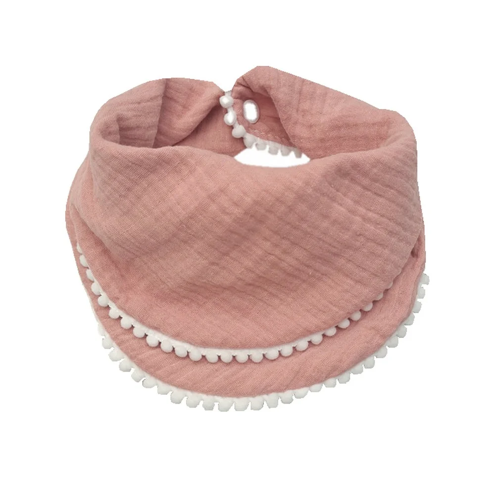 Girls Drool Bib Pom Pom Bib with Snaps Super Soft 100% Cotton Muslin Reversible Adjustable with white Trim, Listing colors or custom
Girls Drool Bib Pom Pom Bib with Snaps Super Soft 100% Cotton Muslin Reversible Adjustable with white Trim, Listing colors or custom