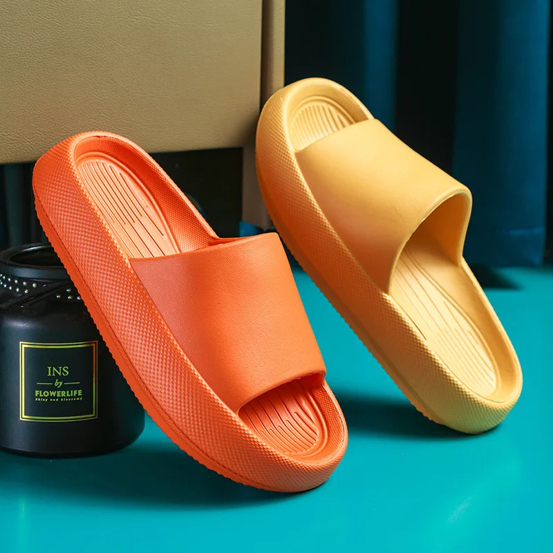 Comfortable EVA Non-slip candy color thick sole Bathroom Lady Slipper for Women Flip Flops Sandals Custom Slide
Comfortable EVA Non-slip candy color thick sole Bathroom Lady Slipper for Women Flip Flops Sandals Custom Slide