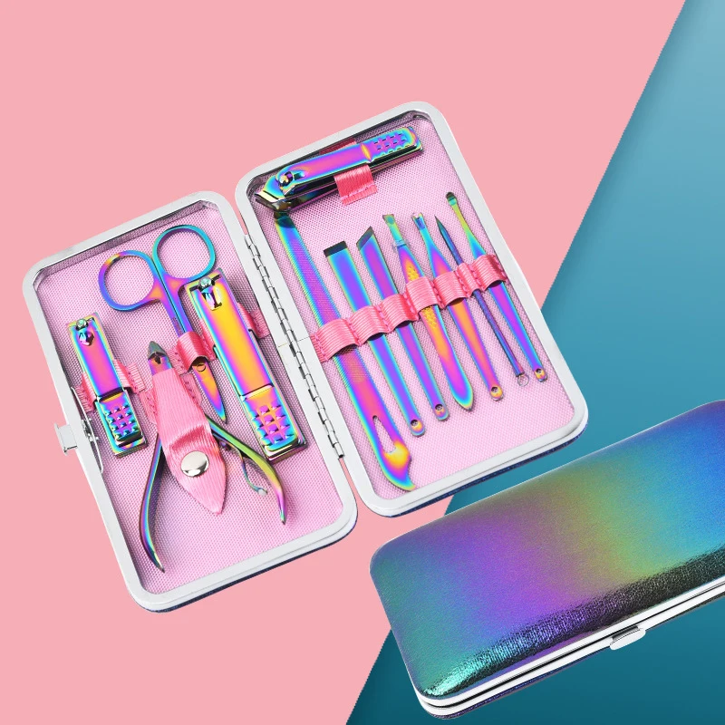 Professional Nail Tools Kit 7/8/10/11/12/15/16/18pcs Stainless Steel pedicure Manicure Set, 120 colors
Professional Nail Tools Kit 7/8/10/11/12/15/16/18pcs Stainless Steel pedicure Manicure Set, 120 colors
