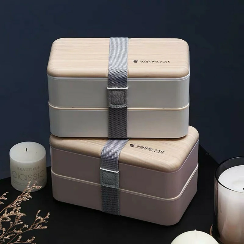 2 Layer Container Storage Portable Kitchen Durable Lunch Multi-functional Creative Microwave Lunch Box Japanese Wood Bento Box, As photo
2 Layer Container Storage Portable Kitchen Durable Lunch Multi-functional Creative Microwave Lunch Box Japanese Wood Bento Box, As photo