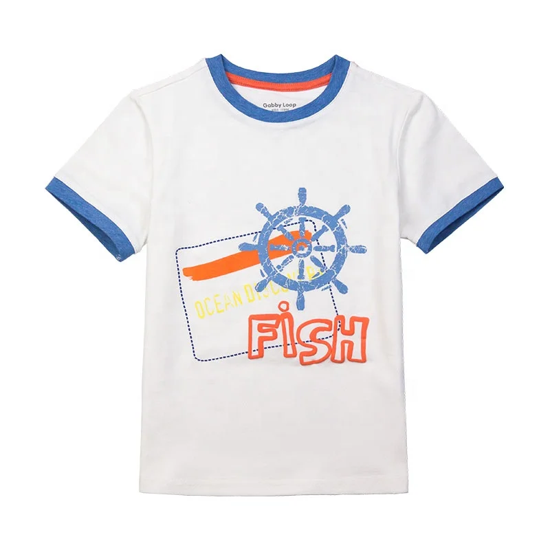 Gabby Loop Kids Summer Round Neck Short Sleeve Boys Plain T shirt For Children Carton Print Cotton Kids T-Shirts
Gabby Loop Kids Summer Round Neck Short Sleeve Boys Plain T shirt For Children Carton Print Cotton Kids T-Shirts