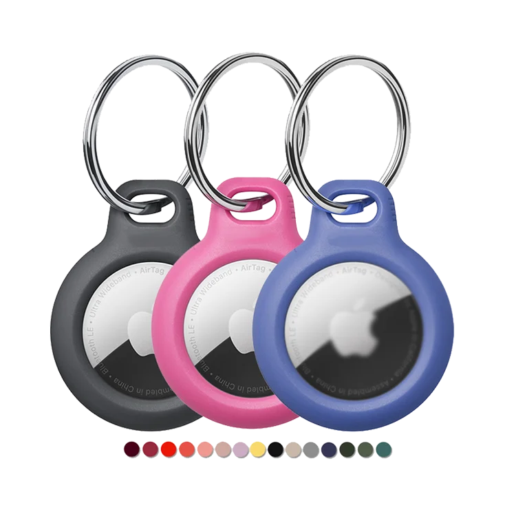 Protective Soft Touch Anti Lost Dog Collar Keychain Key Ring Silicone Case For Apple Airtag, As the picture shows
Protective Soft Touch Anti Lost Dog Collar Keychain Key Ring Silicone Case For Apple Airtag, As the picture shows