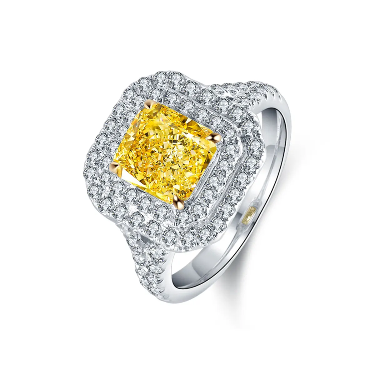 Elegant 9K Jewelry CZ Zircon Yellow Gemstone Radiant Cut Color Stone Ring 9k Gold Engagement Halo Ring, Yellow, pink, blue, white, green, orange
Elegant 9K Jewelry CZ Zircon Yellow Gemstone Radiant Cut Color Stone Ring 9k Gold Engagement Halo Ring, Yellow, pink, blue, white, green, orange