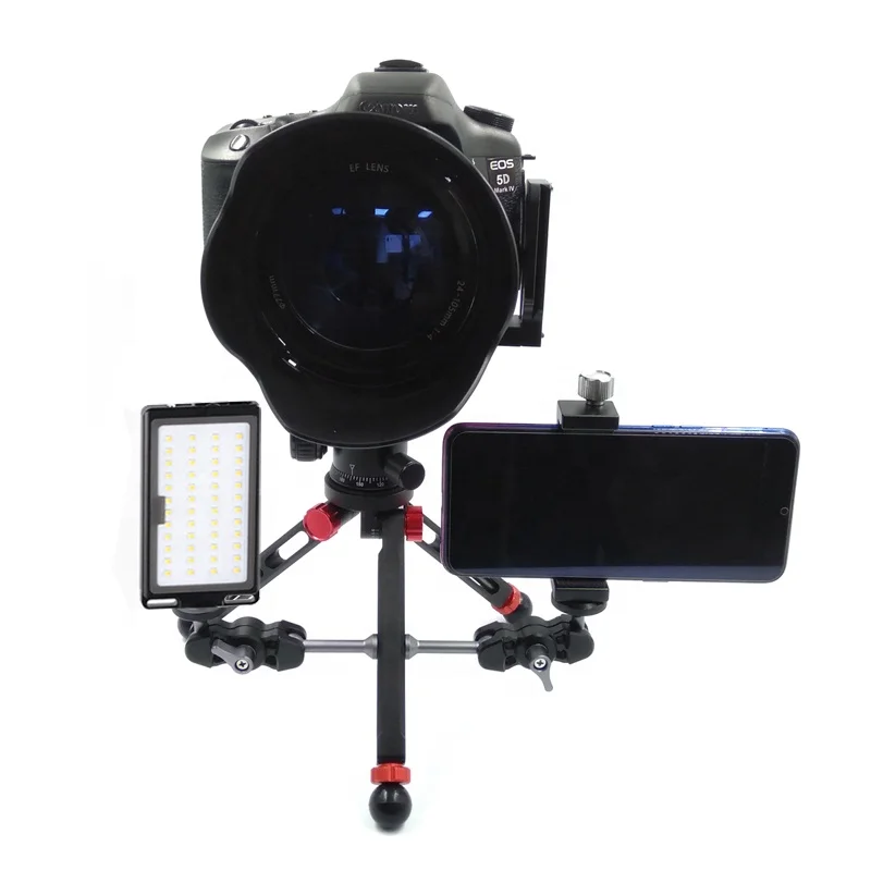 professional Lightweight Mini Tripod With Phone Clip Holder For Dslr Camera Smartphone,, Black
professional Lightweight Mini Tripod With Phone Clip Holder For Dslr Camera Smartphone,, Black