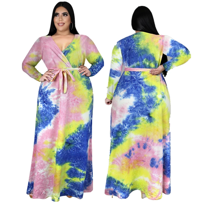 Dropshipping Factory Direct Sale New Design Fashion Tie Dye Print Lady Dress Long Sleeve Plus Size Casual Women Dress, 15 colors
Dropshipping Factory Direct Sale New Design Fashion Tie Dye Print Lady Dress Long Sleeve Plus Size Casual Women Dress, 15 colors