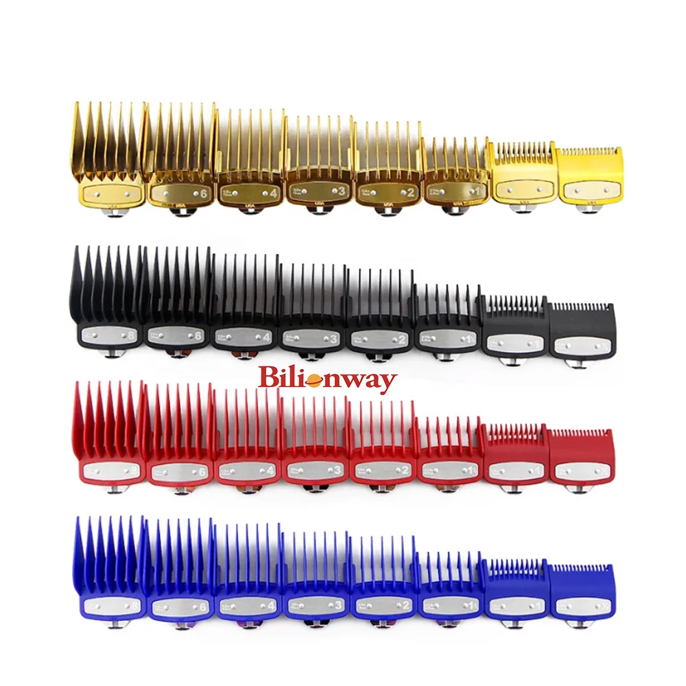 10 8Pics Replaeceble Hair Clipper Cutting Tools Professional Salon Barber Hair Guide Limit Comb, 4 colors
10 8Pics Replaeceble Hair Clipper Cutting Tools Professional Salon Barber Hair Guide Limit Comb, 4 colors