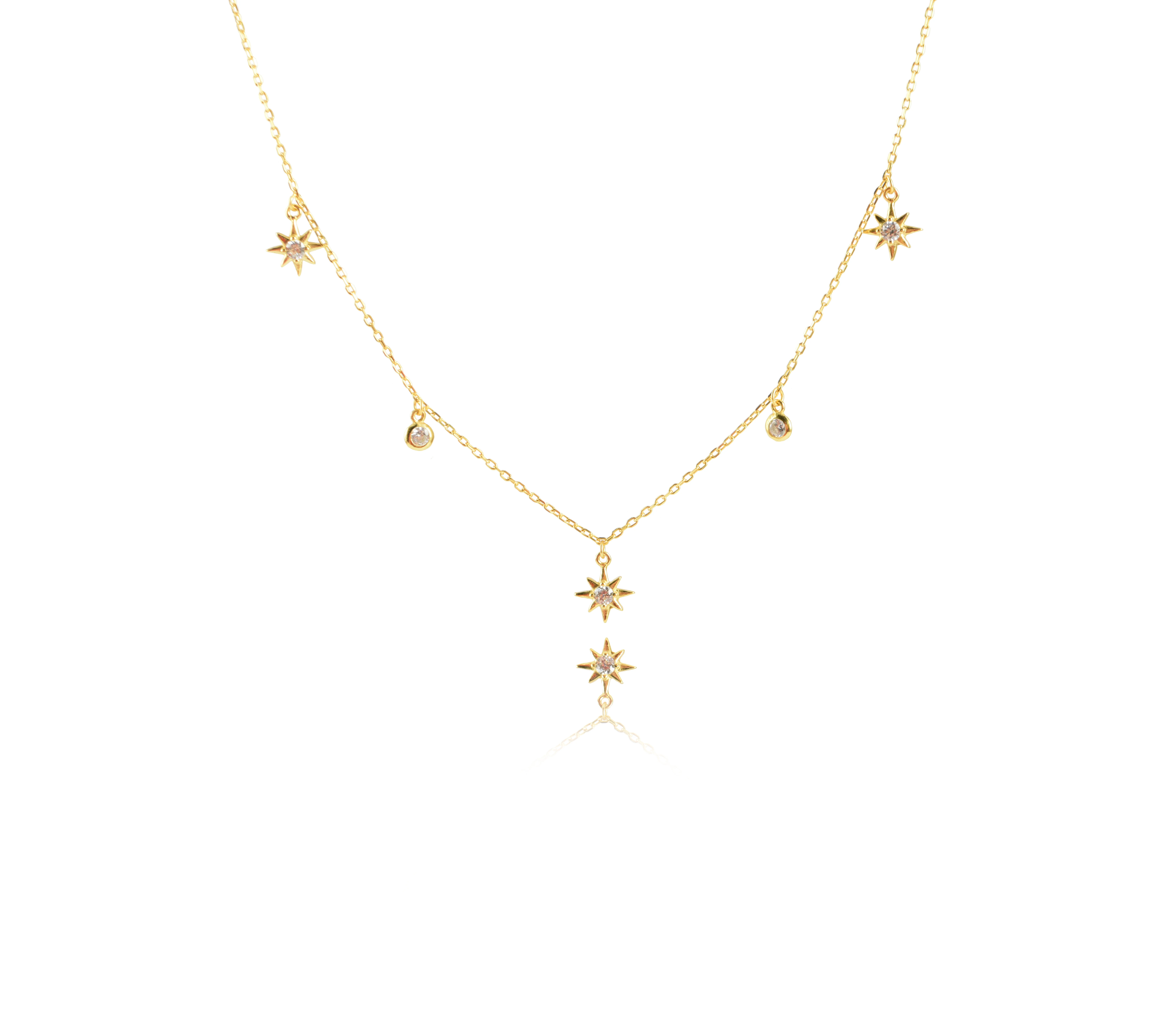 Light Luxury Custom Necklace 925 Sterling Silver Gold Plated Charm Star Pendant CZ Necklace, Gold,silver
Light Luxury Custom Necklace 925 Sterling Silver Gold Plated Charm Star Pendant CZ Necklace, Gold,silver