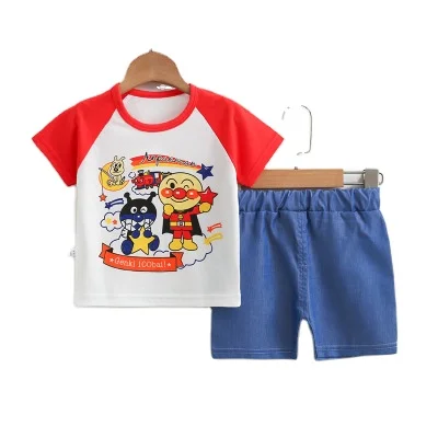 Boys and girls summer short-sleeved shorts baby thin casual clothes kids summer two-piece suit
Boys and girls summer short-sleeved shorts baby thin casual clothes kids summer two-piece suit