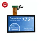 Factory direct 13.3" durable multi system USB capacitive touch screen panel for POS KIOSK