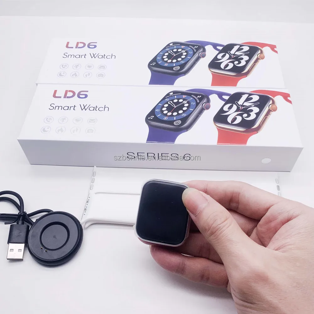 2021 LD6 Smart Watch Women Man 1.54inch Full Screen Smart Watch bracelet Waterproof ECG Pressure Body Temperature SmartWatch LD6
2021 LD6 Smart Watch Women Man 1.54inch Full Screen Smart Watch bracelet Waterproof ECG Pressure Body Temperature SmartWatch LD6
