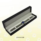 Long high-end rectangular PU leather watch box storage box for watch packaging watch box luxury