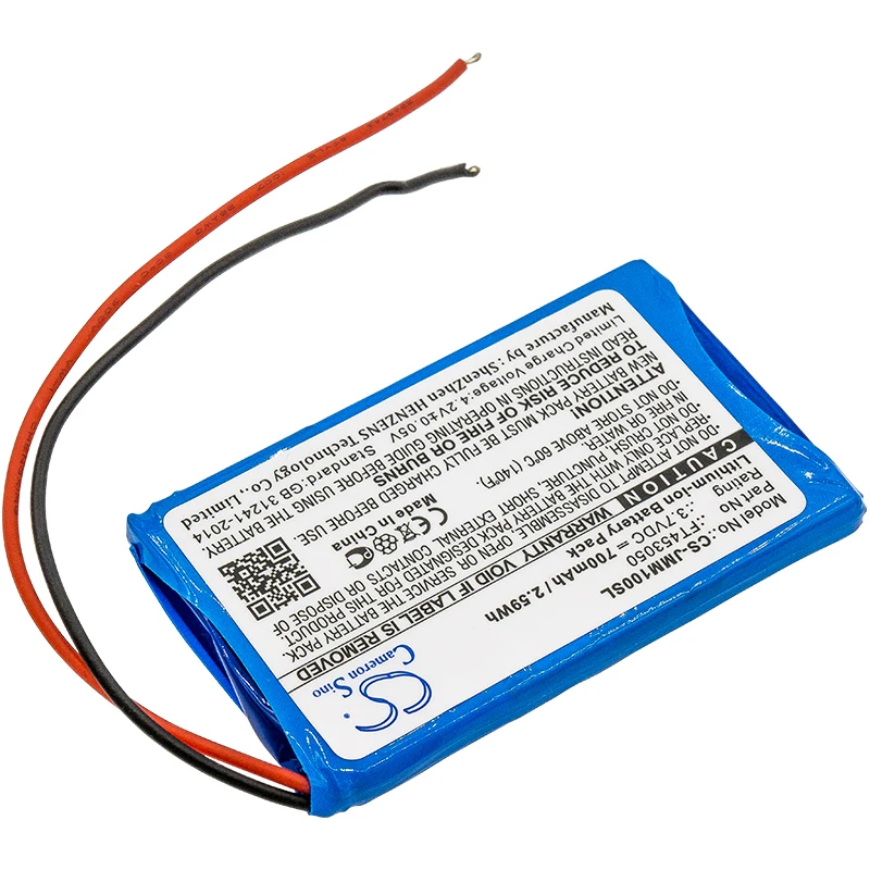 Replacement Mini Battery Speaker For JBL Micro Micro Wireless 2013 FT453050 Music Loudspeaker Internal Battery 700mAh Akku
Replacement Mini Battery Speaker For JBL Micro Micro Wireless 2013 FT453050 Music Loudspeaker Internal Battery 700mAh Akku