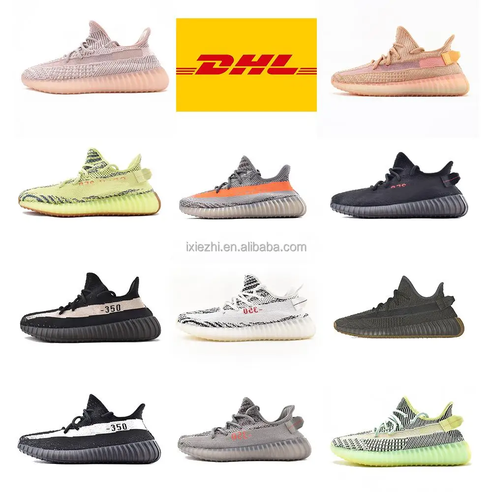 

2021 high top stock zebra yezzy sneakers Light Weight fly knit mesh yeeze yeezy 350 v2 shoes, More than 45 colors