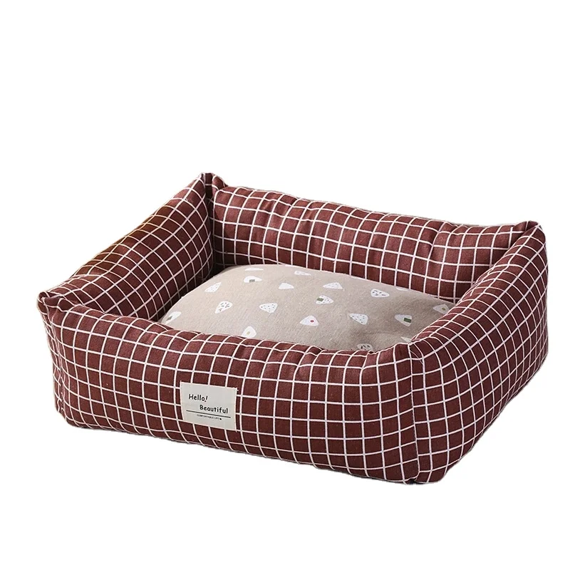 New hot selling winter warm pet bed washable multi color rectangle luxury pet dog beds
New hot selling winter warm pet bed washable multi color rectangle luxury pet dog beds