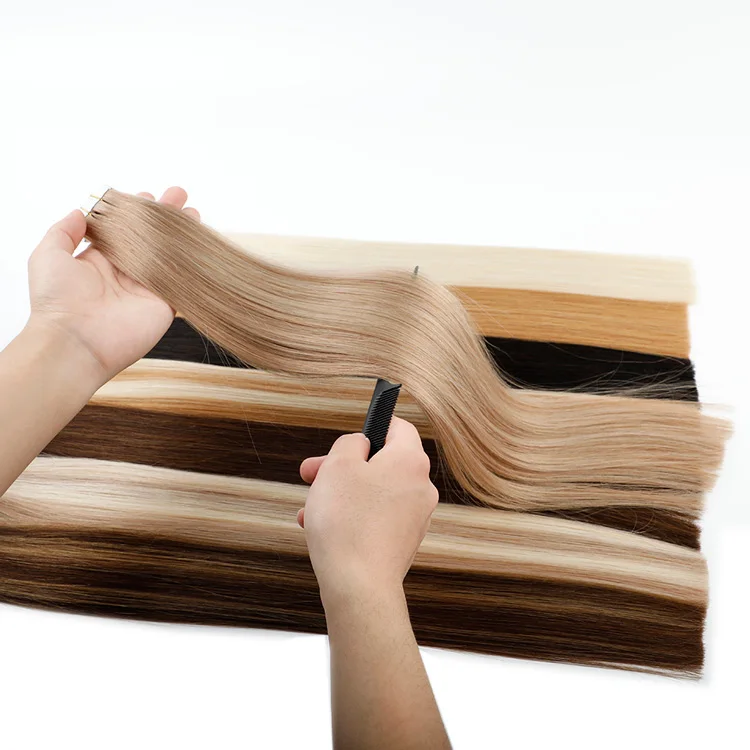 Wholesale Tape Extensions Human Hair Virgin 100% Remy Human European Tape Ins Hair Extension
Wholesale Tape Extensions Human Hair Virgin 100% Remy Human European Tape Ins Hair Extension