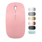 BUBM shenzhen New mini silent programmable PC computer desktop Product DPI Adjustable Wireless Mouse with Rechargeable