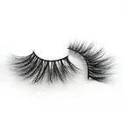 4d 25mm 100% real mink hair lashes curl thick 10 pair eyelashes