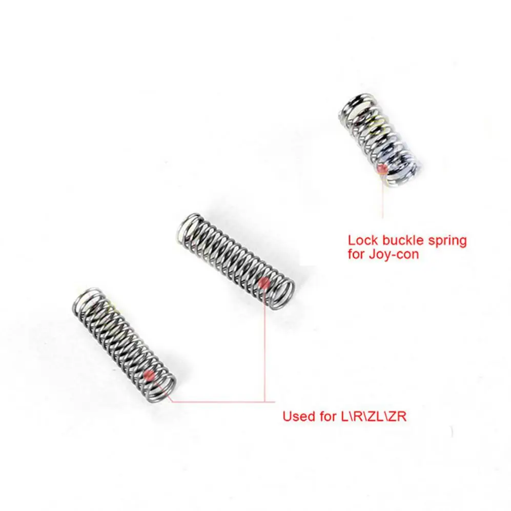2pcs Controller Metal Lock Buckles Repair Spring for Switch JoyCon spring for L R ZL ZR
2pcs Controller Metal Lock Buckles Repair Spring for Switch JoyCon spring for L R ZL ZR