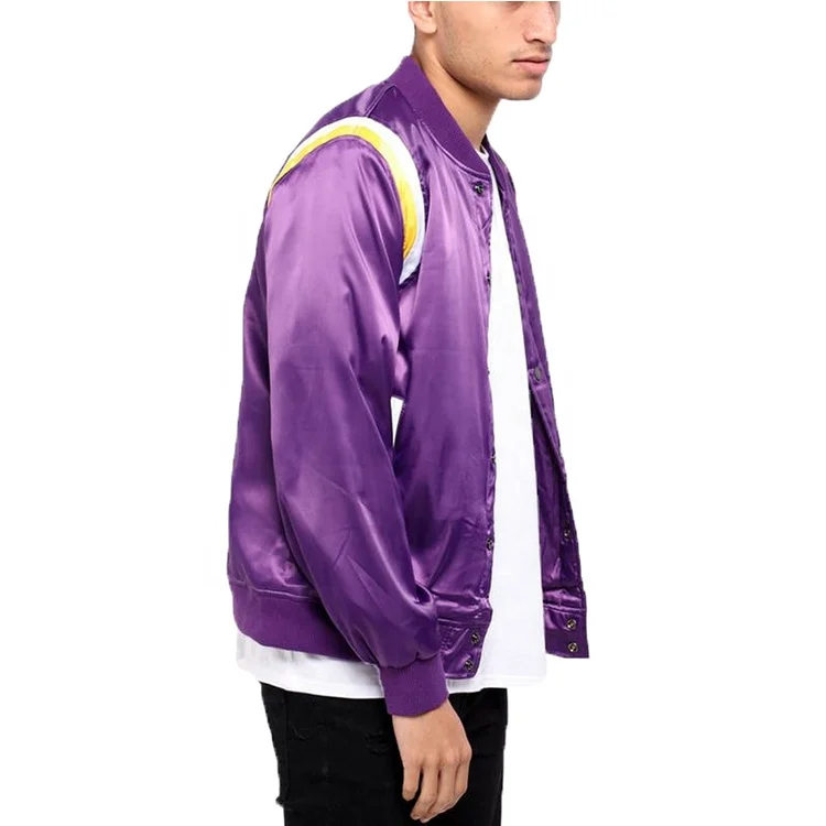 custom team men varsity streetwear outdoor satin