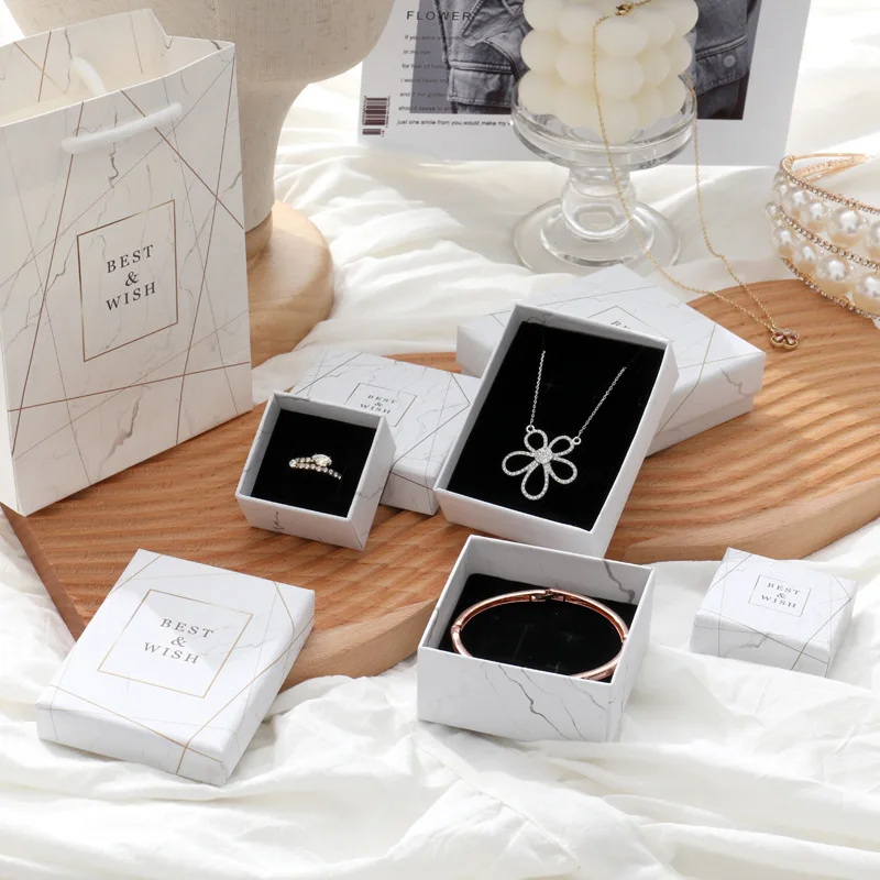 Custom Marble Printed Luxury Cardboard Paper Box Earring Necklace Watch Jewelry Packaging White Paper Gift Boxes, Picture
Custom Marble Printed Luxury Cardboard Paper Box Earring Necklace Watch Jewelry Packaging White Paper Gift Boxes, Picture