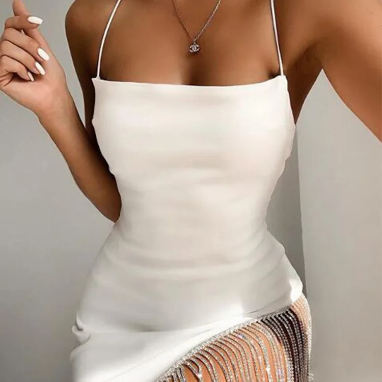 2021 Women Casual dress new arrival Short Line Of Love Dress In Black Evening Sexy suspender dress with diamond tassel stitching, Customized color
2021 Women Casual dress new arrival Short Line Of Love Dress In Black Evening Sexy suspender dress with diamond tassel stitching, Customized color