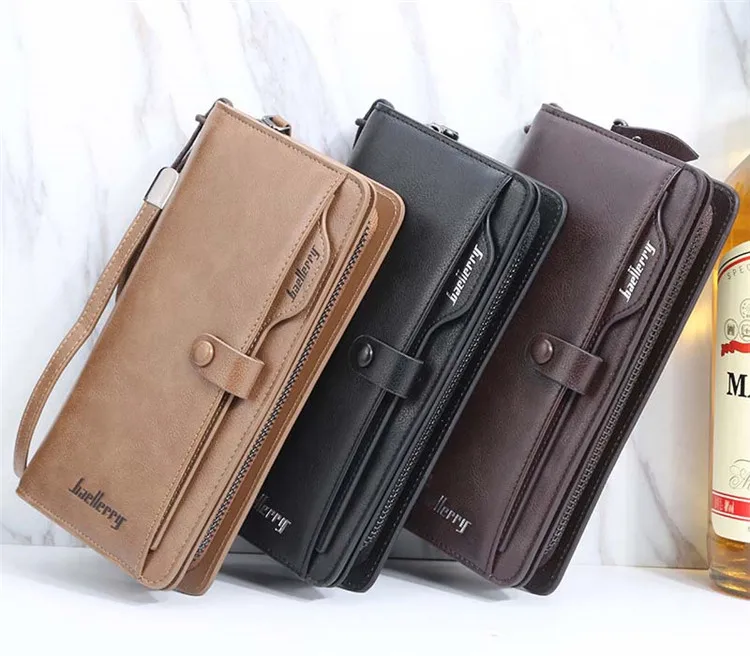Large Capacity Wallet Leather For Men With Zipper Credit Card Holder Wallets Multi-function Long Card Phone Purse Men's Wallet
Large Capacity Wallet Leather For Men With Zipper Credit Card Holder Wallets Multi-function Long Card Phone Purse Men's Wallet