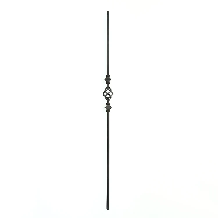 Interior decoration staircase modern iron railings