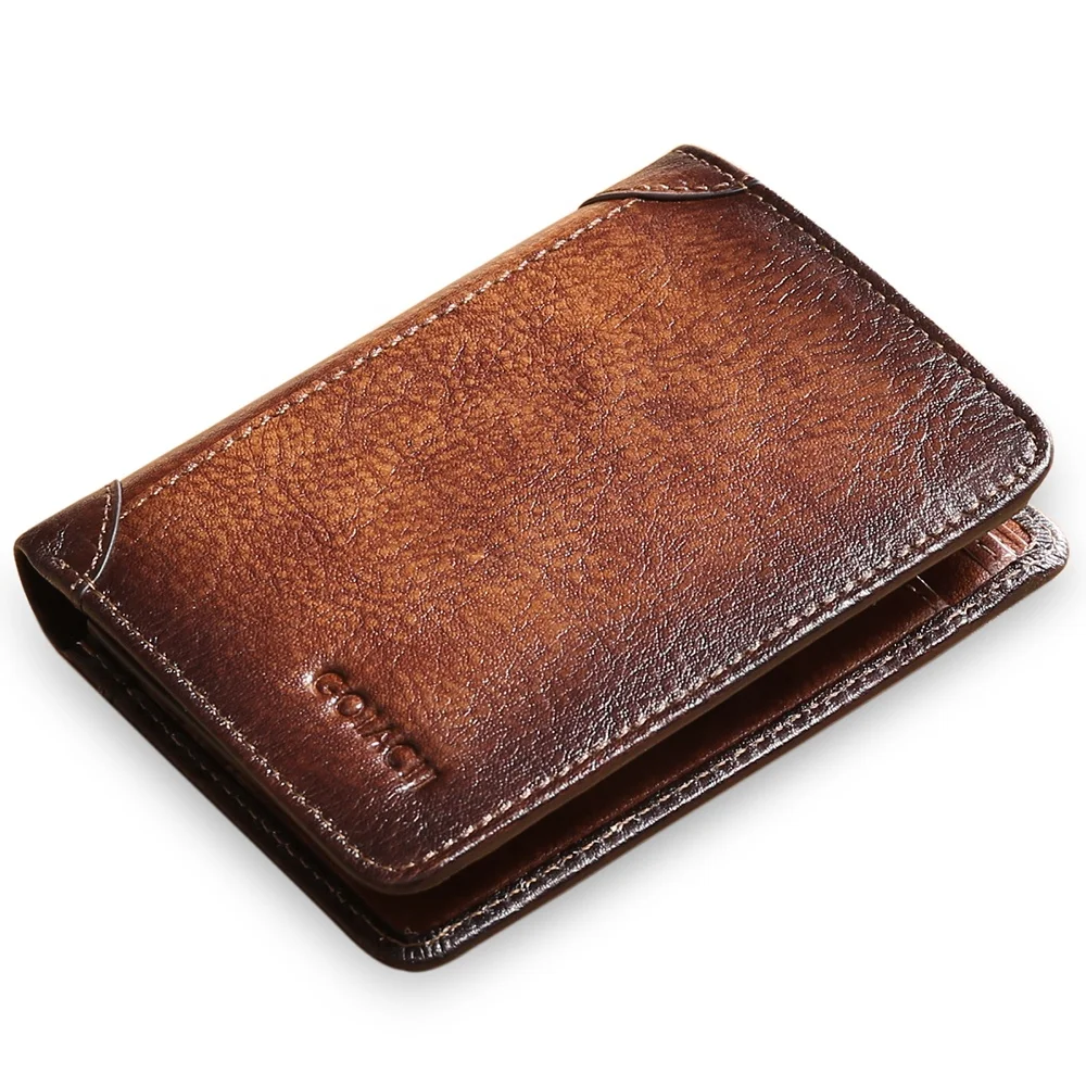 2021 Minimalist Brown Men Wallet Purse Genuine Leather Wallet For Men OEM custom logo
2021 Minimalist Brown Men Wallet Purse Genuine Leather Wallet For Men OEM custom logo
