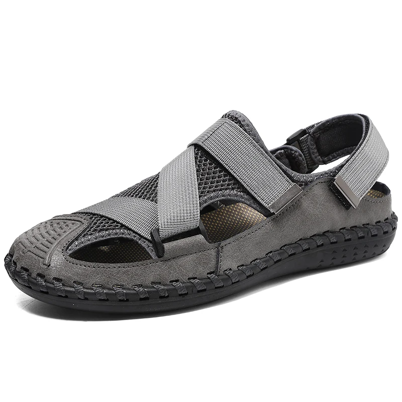 2021 New Trend Men's Summer Fashion Mesh Sandals Beathable Lightweight Close Toe Anti-Slip Beach Swimming Pool Slipper
2021 New Trend Men's Summer Fashion Mesh Sandals Beathable Lightweight Close Toe Anti-Slip Beach Swimming Pool Slipper