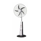 Plastic Fan Plastic Stand Fan 18 Inch Plastic Material Lead Acid Battery Rechargeable Stand Fan Cool Fan