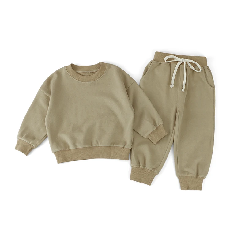 2 Piece No Hooded Track Suit Sweat French Terry Cotton Baby Boy Outfit Autumn Clothing Set
2 Piece No Hooded Track Suit Sweat French Terry Cotton Baby Boy Outfit Autumn Clothing Set