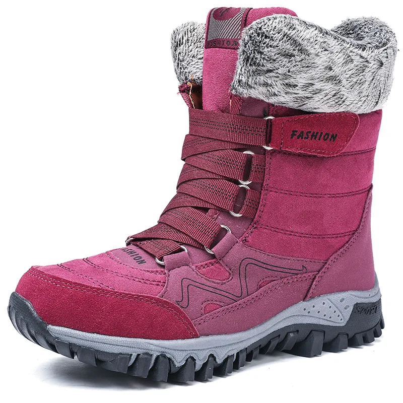 Dropshipping Custom Logo Women Winter Boots Non-slip Waterproof Ankle Snow Boots Women Platform Shoes with Fur
Dropshipping Custom Logo Women Winter Boots Non-slip Waterproof Ankle Snow Boots Women Platform Shoes with Fur