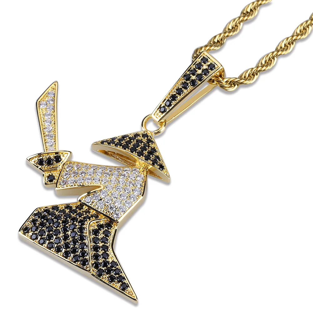 New hip-hop personality warrior sword shape men's pendant with zircon hip-hop necklace
New hip-hop personality warrior sword shape men's pendant with zircon hip-hop necklace