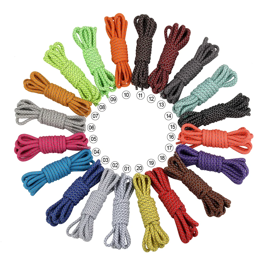Wholesale High Quality Round Reflective Yeezy Shoelaces 4mm Reflective shoe laces for Running Shoes 120cm
Wholesale High Quality Round Reflective Yeezy Shoelaces 4mm Reflective shoe laces for Running Shoes 120cm