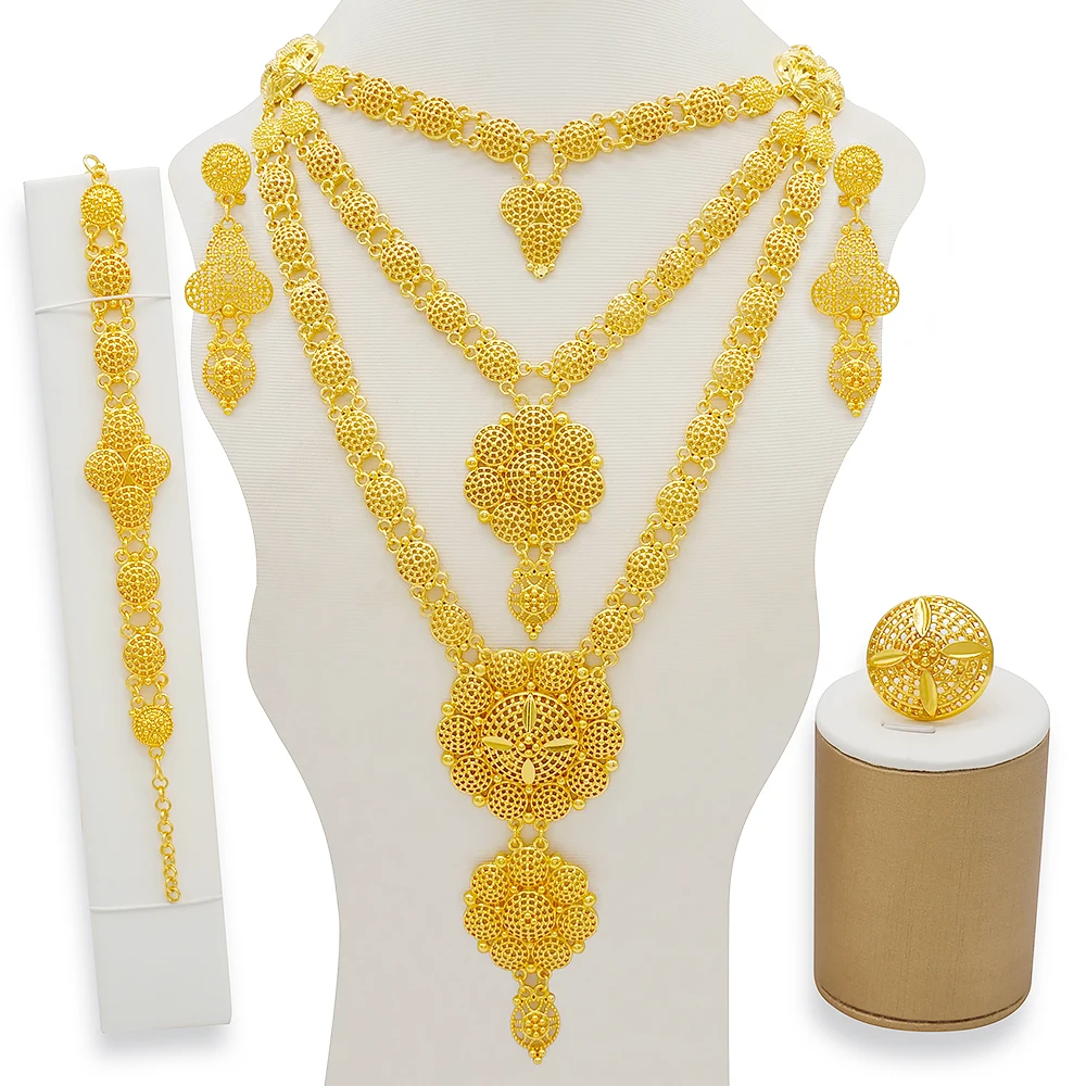 neckless wholesale high quality bridal jewelry set african necklaces jewelry set girls BJ830, Gold silver
neckless wholesale high quality bridal jewelry set african necklaces jewelry set girls BJ830, Gold silver