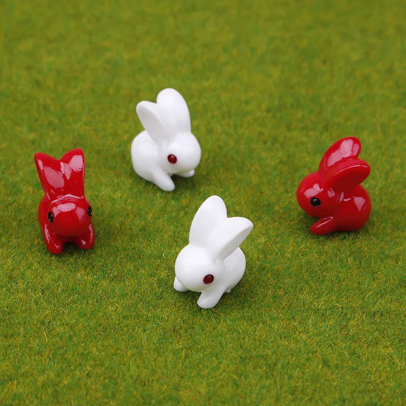 Lovely Miniature 10PCS Mini Resin Rabbit Garden Fairy Ornament Flower Plant Pot Home Figurine Animal Decor, As photo
Lovely Miniature 10PCS Mini Resin Rabbit Garden Fairy Ornament Flower Plant Pot Home Figurine Animal Decor, As photo