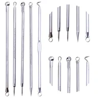 

Whitehead Popping Zit Removing Blackhead Remover Pimple Extractor Tool Comedone Extractor Acne Removal Kit for Blemish